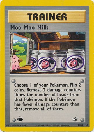 Moo -Moo Milk – 1st Edition 101/111 | TCG Collectors Australia