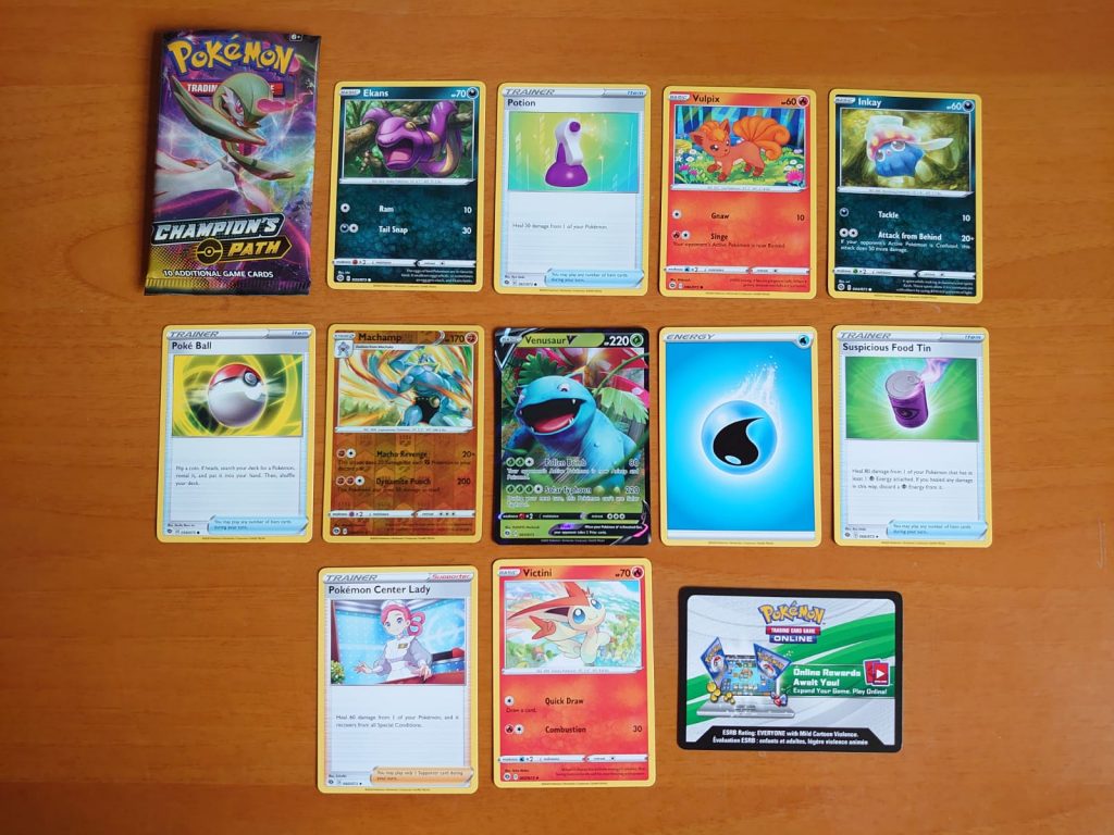 Here is our first look at the ETB from Pokemon Champion's Path TCG